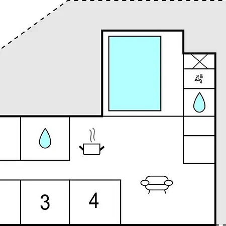 Feriehus Awesome In With Sauna Ringkøbing